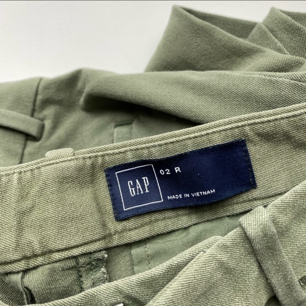 Gap • Skinny Ankle Trousers Cool Olive Green - Picture 4 of 6